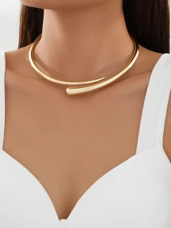 COMMENSE Water Drop Open Choker* Necklaces|Accessories