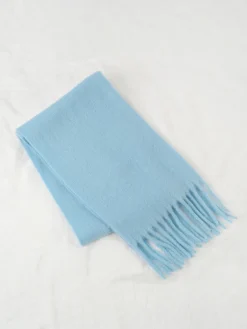 COMMENSE Wool-Blend Minimalist Tassel Scarf* Accessories