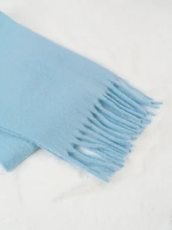 COMMENSE Wool-Blend Minimalist Tassel Scarf* Accessories