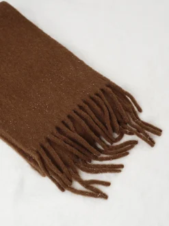 COMMENSE Wool-Blend Minimalist Tassel Scarf* Accessories