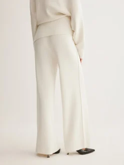 COMMENSE Wool-Blend Piping Pants* Pants|Knitwear