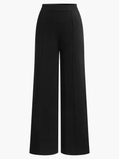 COMMENSE Wool-Blend Piping Pants* Pants|Knitwear