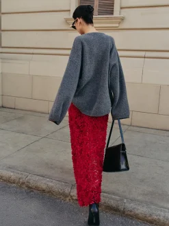 COMMENSE Wool-Blend Plain Pullover Sweater* Sweater Tops|Sweaters & Cardigans