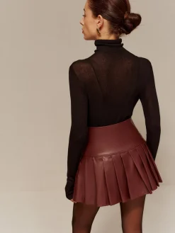COMMENSE Wool-Blend Turtleneck Semi-Sheer Skinny Sweater* Sweater Tops|Sweaters & Cardigans