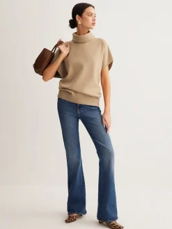 COMMENSE Wool-Blend Turtleneck Sweater Vest* Sweater Vests|Sweaters & Cardigans
