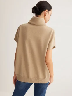 COMMENSE Wool-Blend Turtleneck Sweater Vest* Sweater Vests|Sweaters & Cardigans