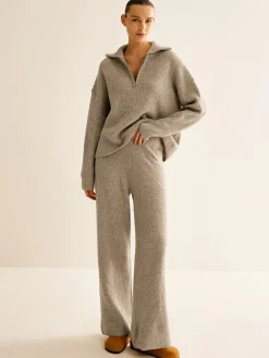COMMENSE Wool-Blend Zipper Sweater Co-ords* Sweater Tops|Sweaters & Cardigans