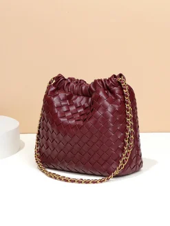 COMMENSE Woven Top-Handle & Shoulder Bag* Bags|Accessories